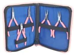 Pliers Kit In Pink Wallet