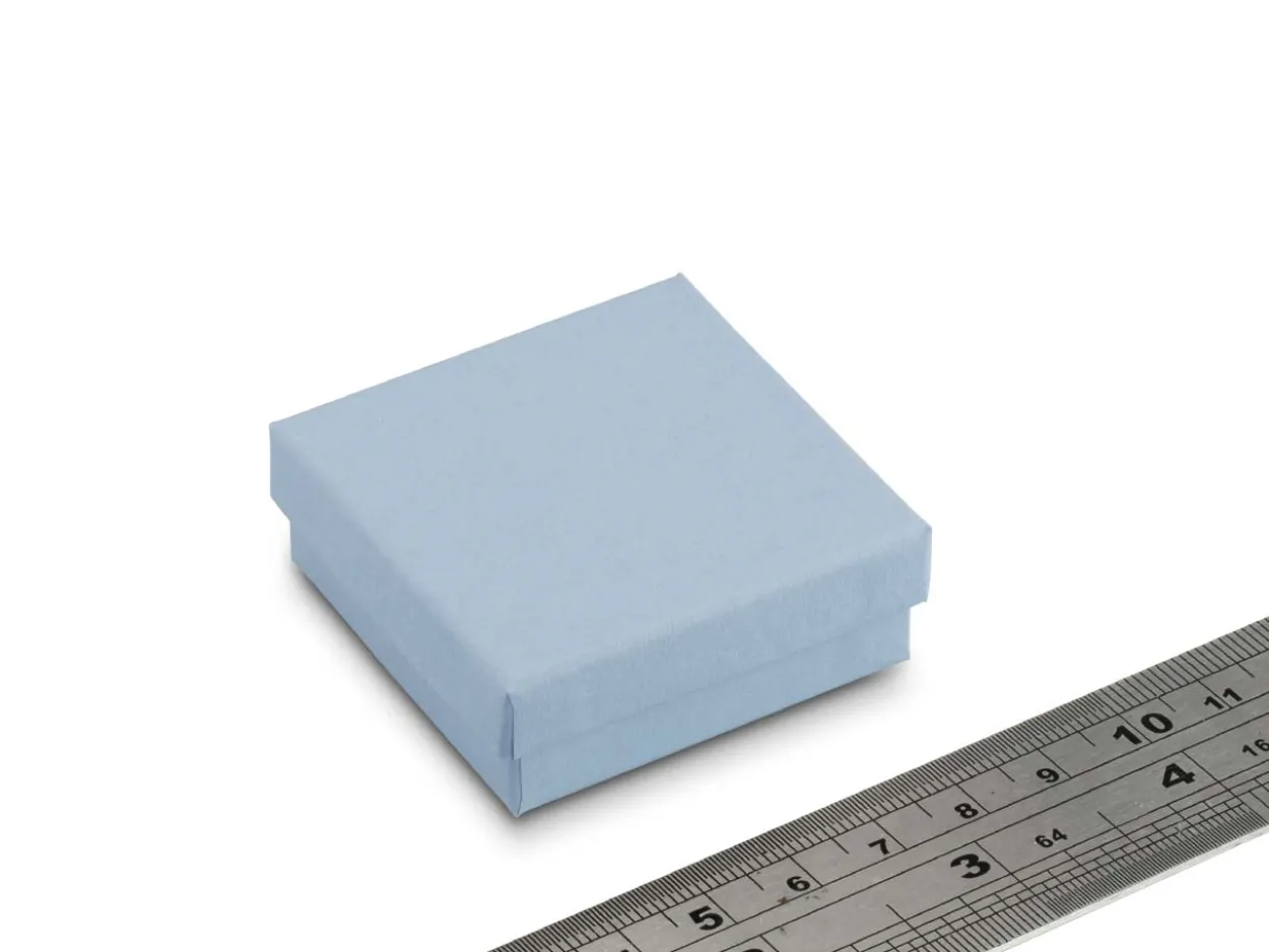 Powder Blue Card Earring Box