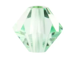 Preciosa Crystal Pack of 24, Bicone, 4mm, Chrysolite