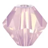 Preciosa Crystal Pack of 12, Bicone, 6mm, Rose Opal
