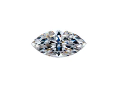 Preciosa Cubic Zirconia, Marquise Diamond, 8 X 4mm, White