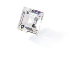 Preciosa Cubic Zirconia, Square Princess, 5 X 5mm, White