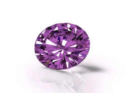 Preciosa Cubic Zirconia, The Alpha Round Brilliant, 3mm, Amethyst