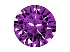 Preciosa Cubic Zirconia, The Alpha Round Brilliant, 4mm, Amethyst