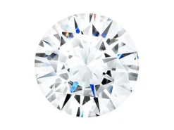 Preciosa Cubic Zirconia, The Alpha Round Brilliant, 2.5mm, White