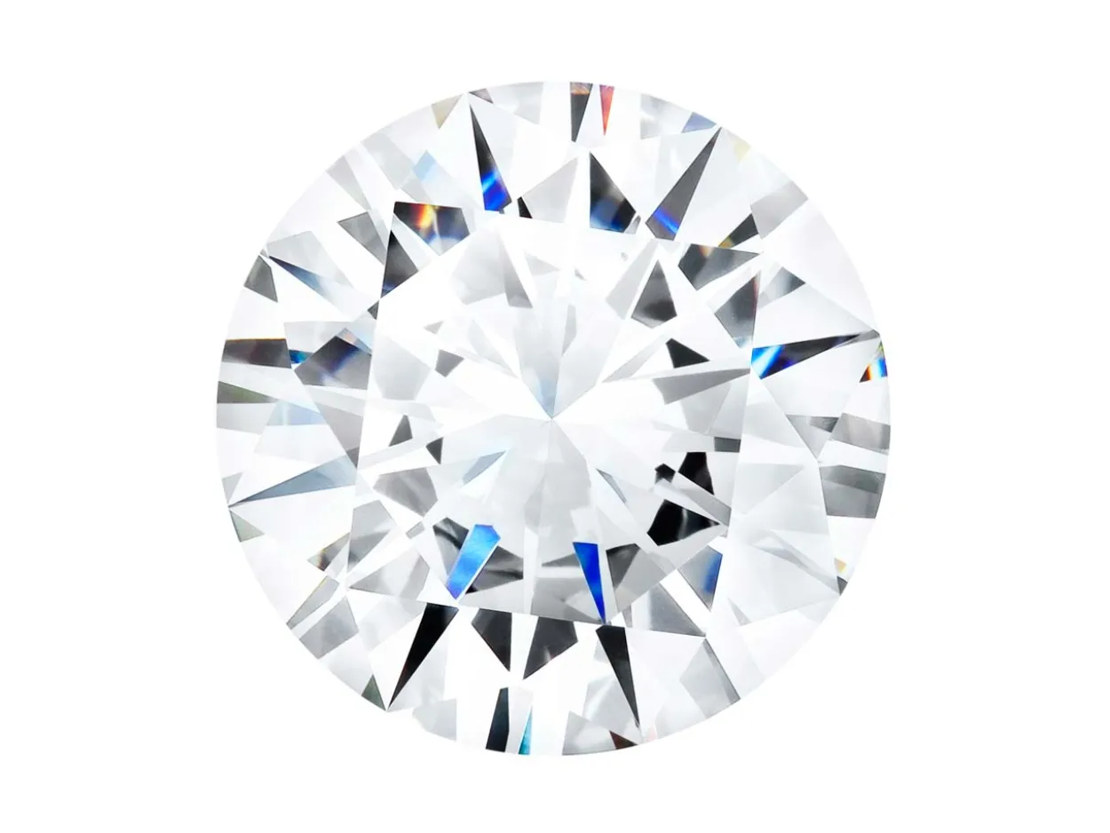 Preciosa Cubic Zirconia, The Alpha Round Brilliant, 6mm, White