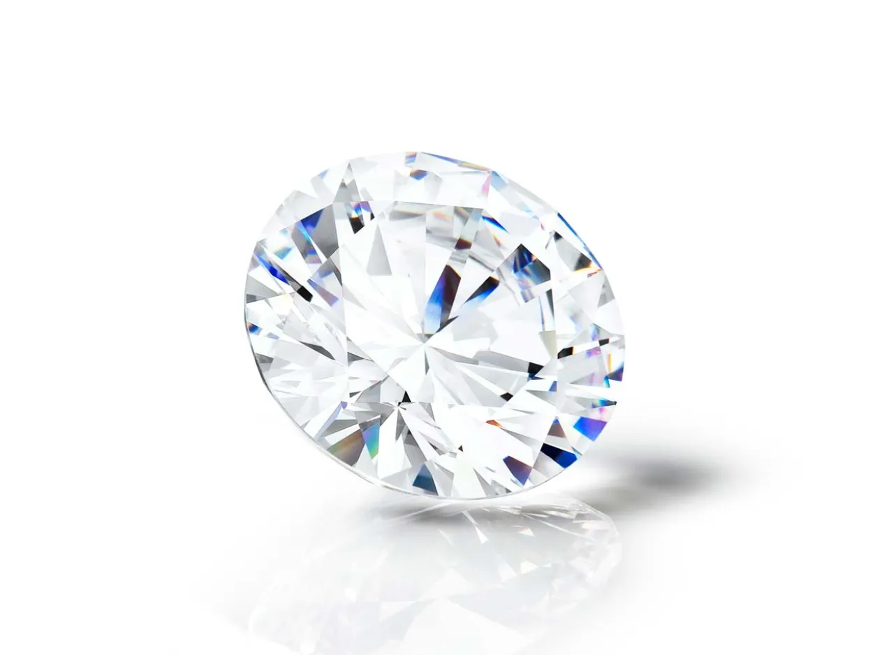 Preciosa Cubic Zirconia, The Alpha Round Brilliant, 6mm, White