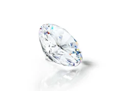 Preciosa Cubic Zirconia, The Alpha Round Brilliant, 8mm, White