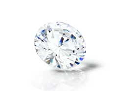 Preciosa Cubic Zirconia, The Alpha Round Brilliant, 8mm, White
