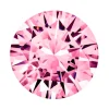 Preciosa Cubic Zirconia, The Alpha Round Brilliant, 4mm, Pink