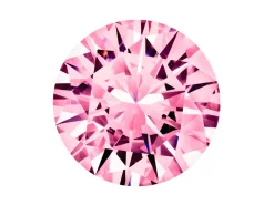 Preciosa Cubic Zirconia, The Alpha Round Brilliant, 4mm, Pink
