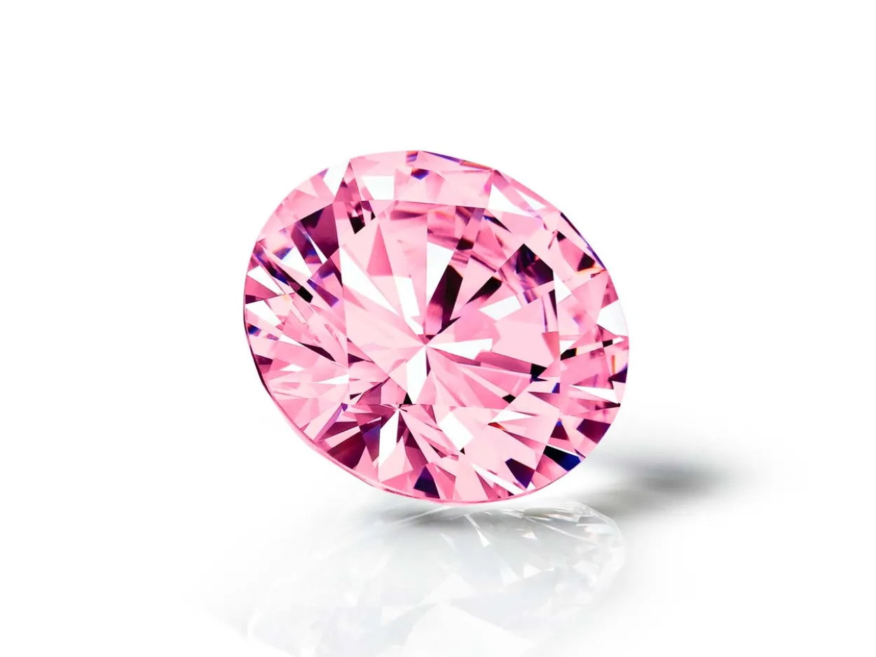 Preciosa Cubic Zirconia, The Alpha Round Brilliant, 4mm, Pink