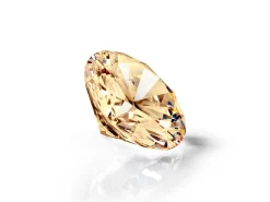 Preciosa Cubic Zirconia, The Alpha Round Brilliant, 2mm, Champagne