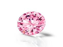 Preciosa Cubic Zirconia, The Alpha Round Brilliant, 2.5mm, Pink