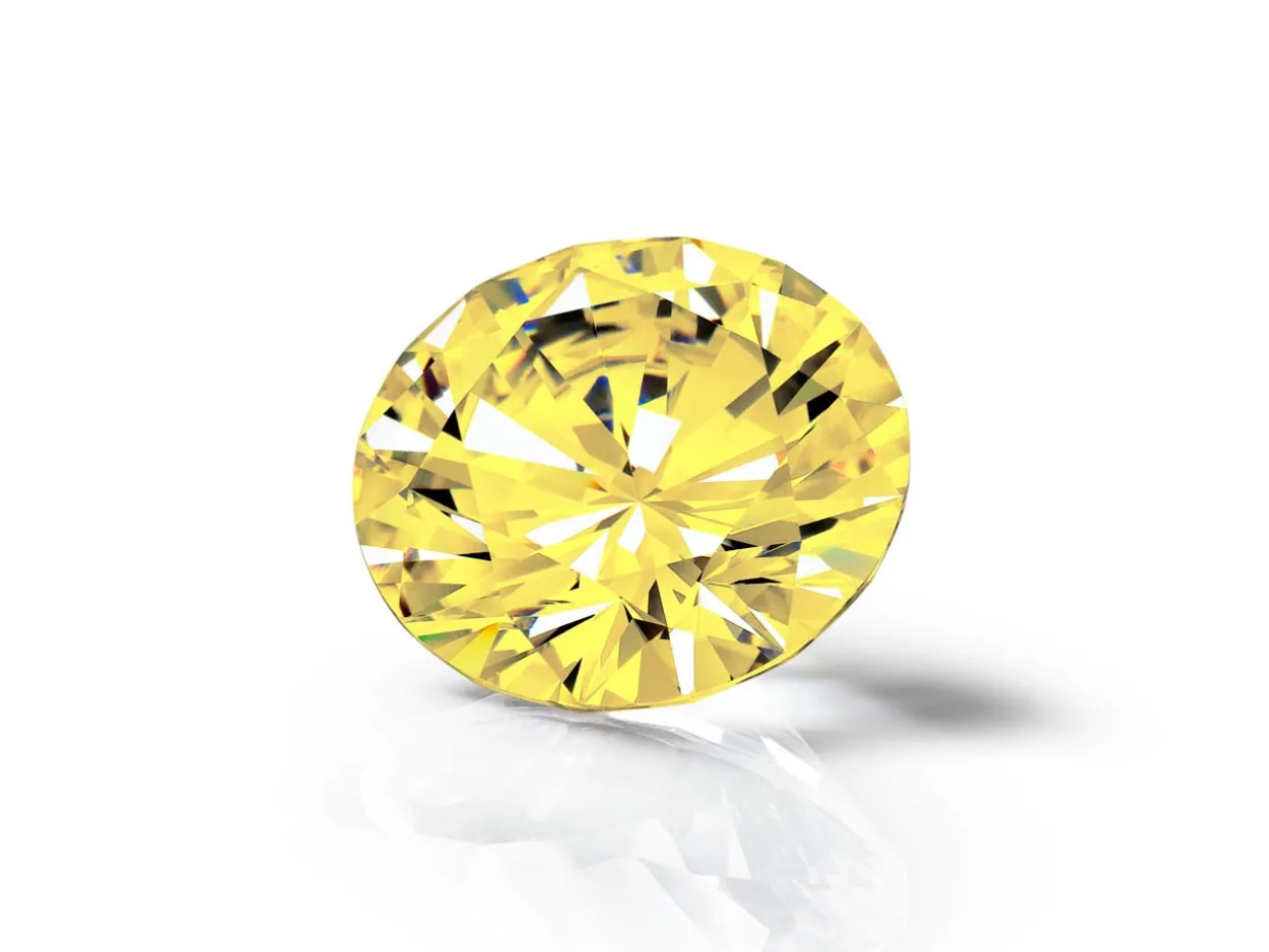 Preciosa Cubic Zirconia, The Alpha Round Brilliant, 2mm, Gold