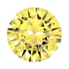 Preciosa Cubic Zirconia, The Alpha Round Brilliant, 5mm, Gold