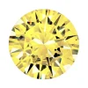 Preciosa Cubic Zirconia, The Alpha Round Brilliant, 1mm, Gold