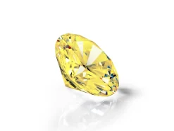 Preciosa Cubic Zirconia, The Alpha Round Brilliant, 1mm, Gold