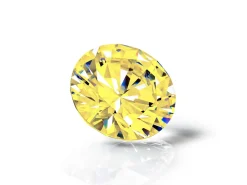Preciosa Cubic Zirconia, The Alpha Round Brilliant, 1mm, Gold