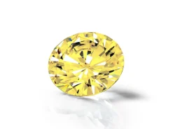 Preciosa Cubic Zirconia, The Alpha Round Brilliant, 1mm, Gold