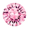 Preciosa Cubic Zirconia, The Alpha Round Brilliant, 1mm, Pink