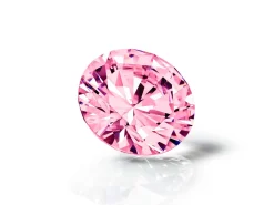 Preciosa Cubic Zirconia, The Alpha Round Brilliant, 1mm, Pink
