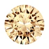 Preciosa Cubic Zirconia, The Alpha Round Brilliant, 1.5mm, Champagne
