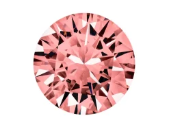 Preciosa Cubic Zirconia, The Alpha Round Brilliant, 1.5mm, Rhodolite