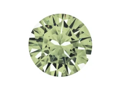 Preciosa Cubic Zirconia, The Alpha Round Brilliant, 2mm, Peridot