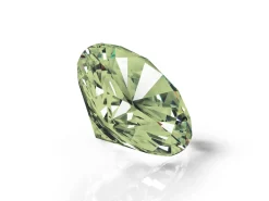 Preciosa Cubic Zirconia, The Alpha Round Brilliant, 5mm, Peridot