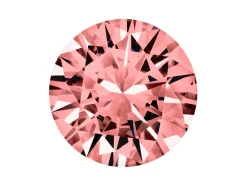 Preciosa Cubic Zirconia, The Alpha Round Brilliant, 3mm, Rhodolite