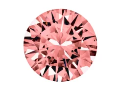 Preciosa Cubic Zirconia, The Alpha Round Brilliant, 2mm, Rhodolite