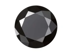 Preciosa Genuine Spinel, The Alpha Round Brilliant, 3mm, Black