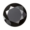 Preciosa Genuine Spinel, The Alpha Round Brilliant, 2.5mm, Black
