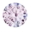 Preciosa Nanogems, The Alpha Round Brilliant, 1.5mm, Morganite