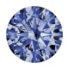 Preciosa Nanogems, The Alpha Round Brilliant, 1mm, Tanzanite