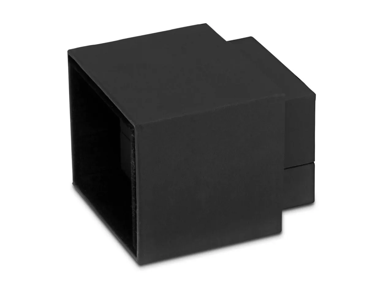 Premium Black Soft Touch Ring Box
