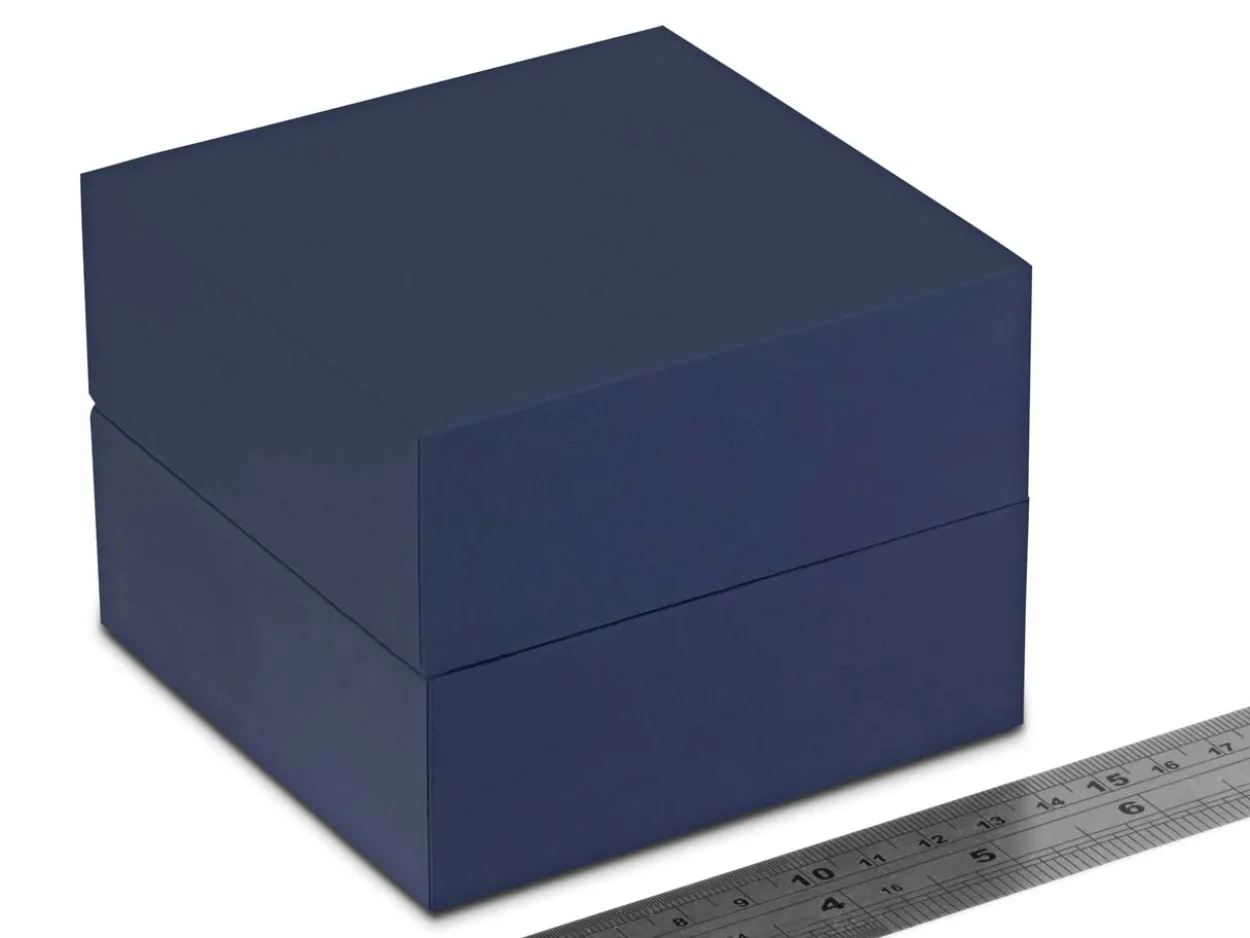 Premium Blue Soft Touch Bangle Box