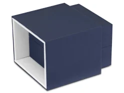 Premium Blue Soft Touch Bangle Box
