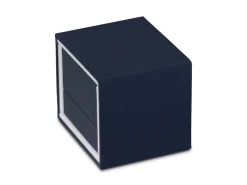 Premium Blue Soft Touch Earring Box