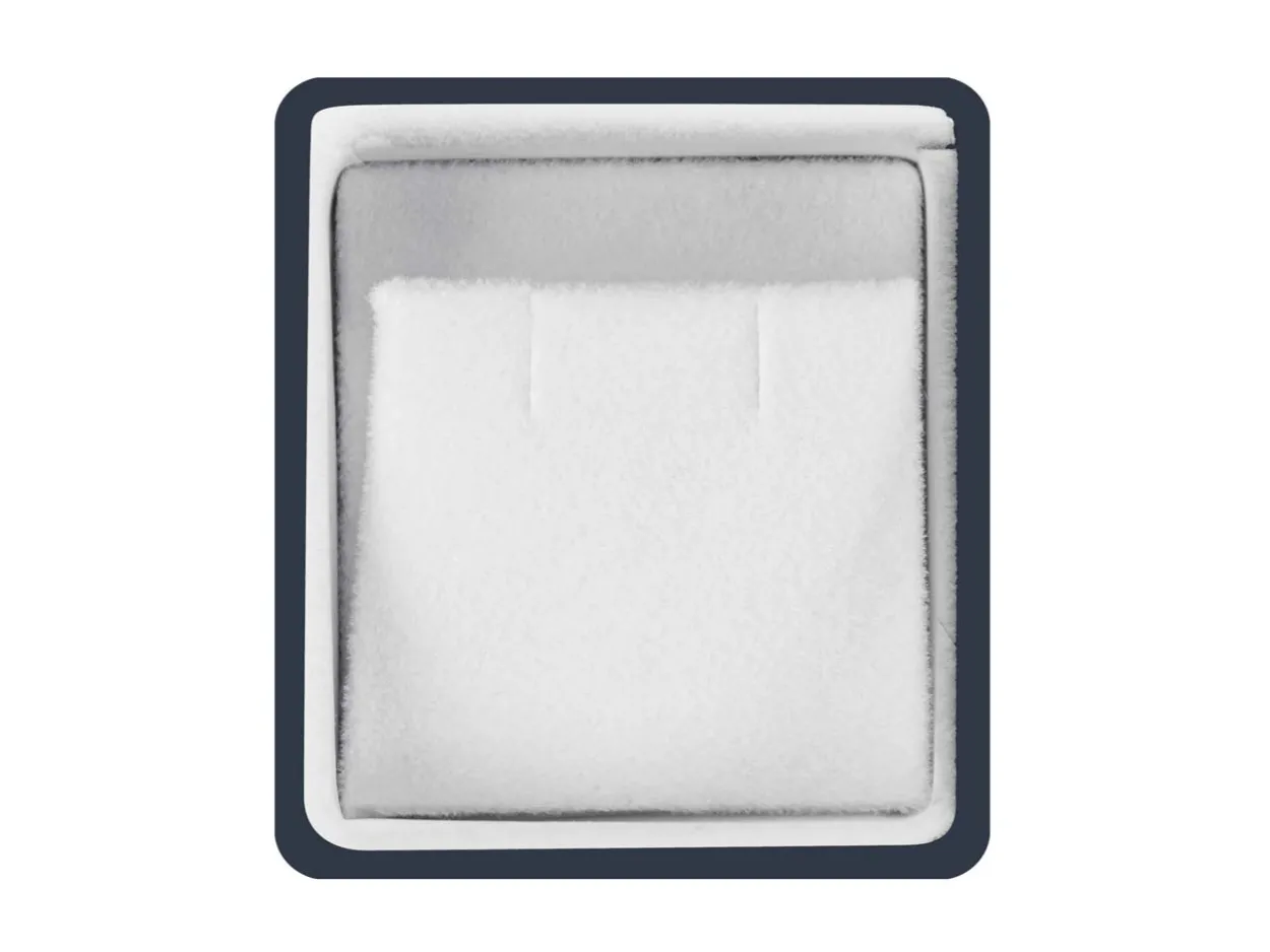 Premium Blue Soft Touch Earring Box