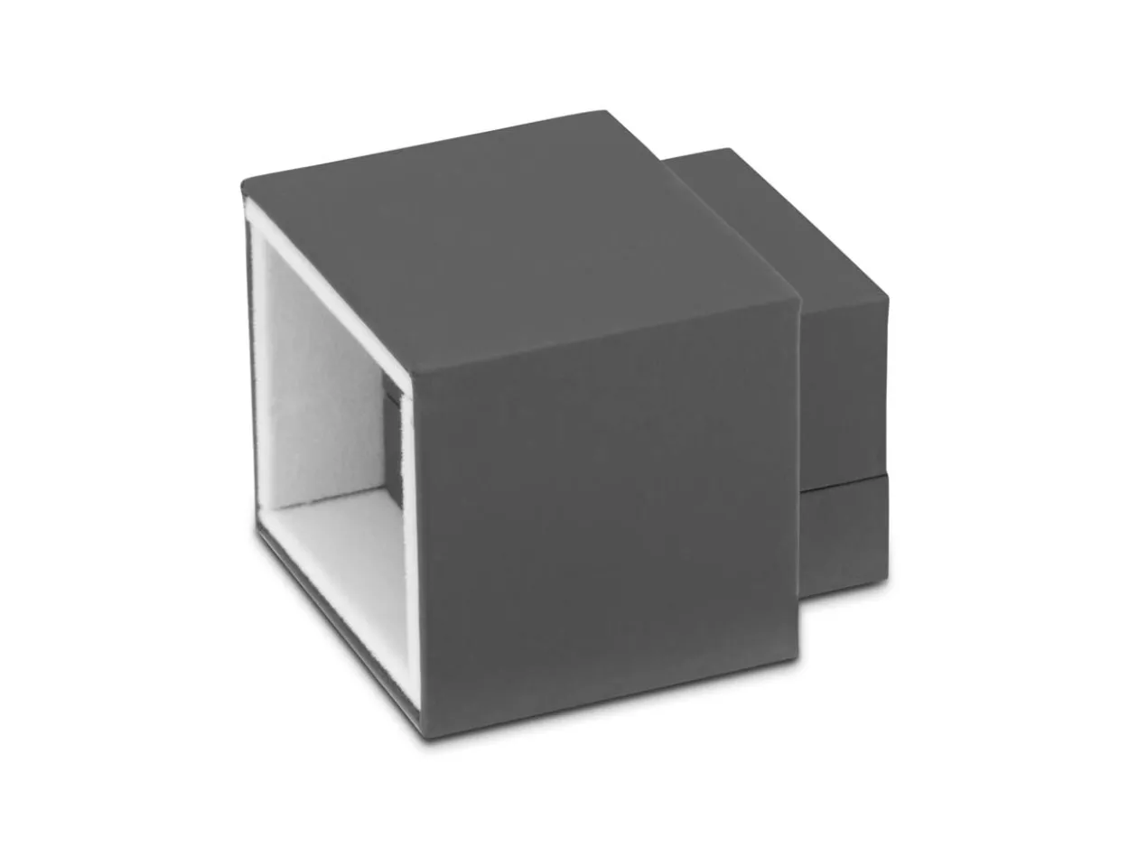 Premium Grey Soft Touch Earring Box