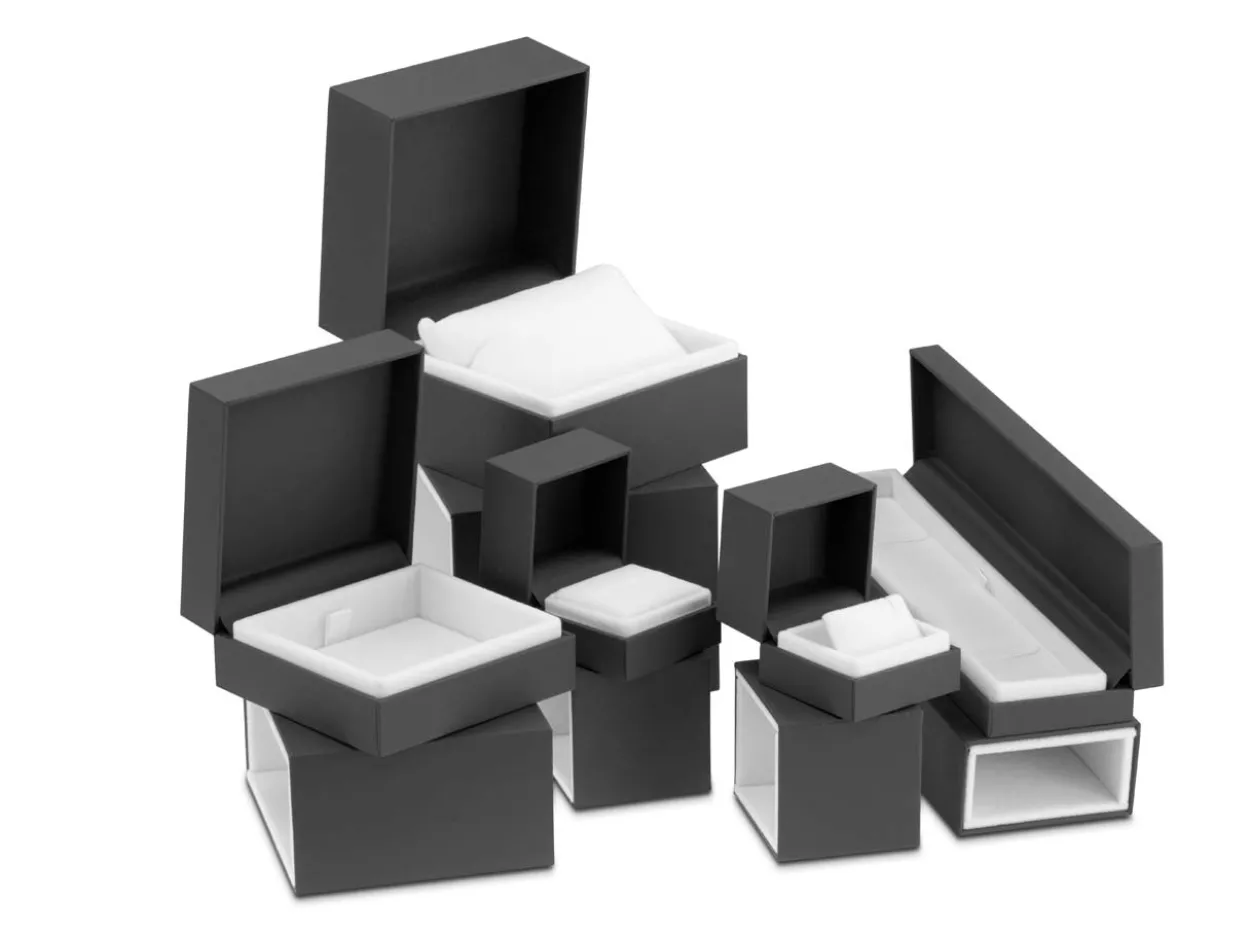 Premium Grey Soft Touch Pendant Box