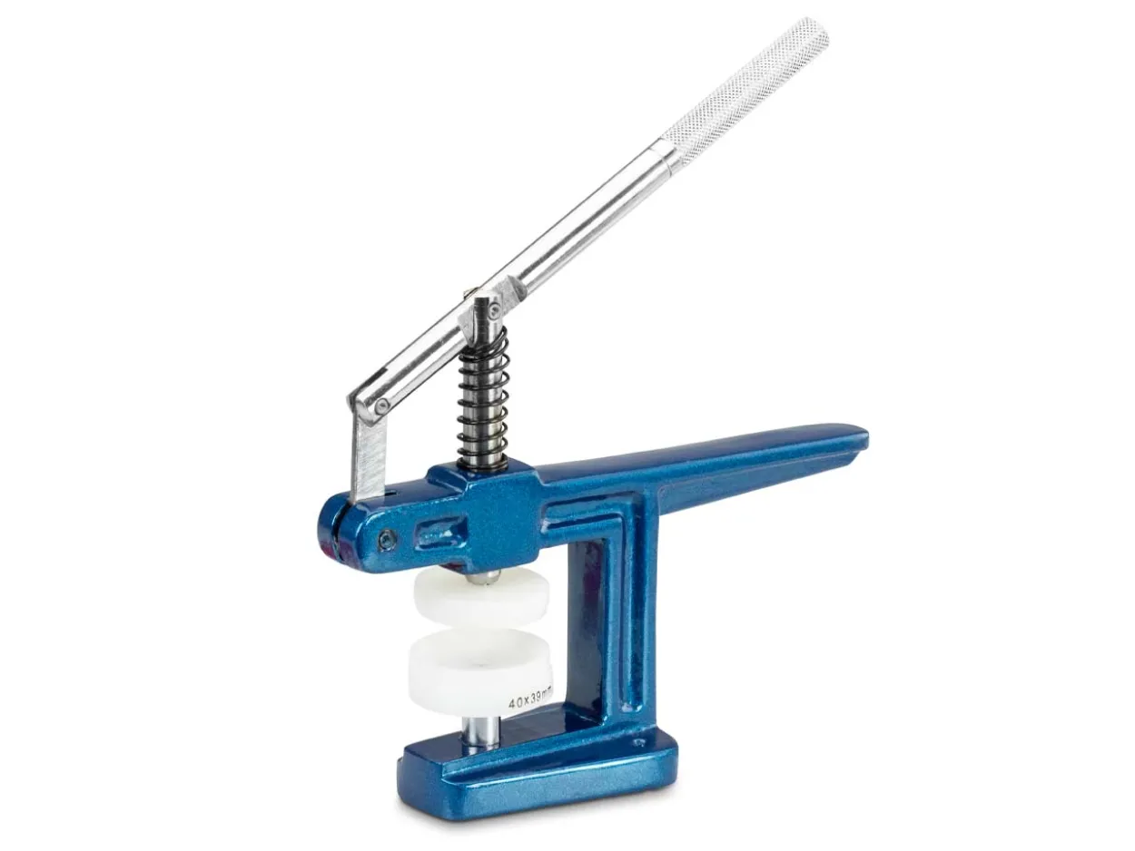 Professional Watch Glass Fitting Press With 14 Precision Delrin Dies
