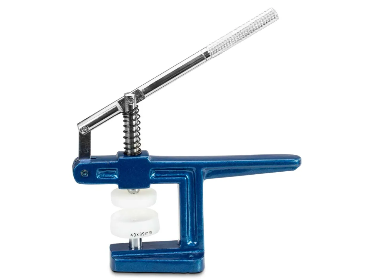 Professional Watch Glass Fitting Press With 14 Precision Delrin Dies