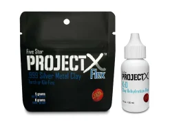 Project X .999 Fine Silver Flex Clay 6g And Rehydration Fluid 30ml Bundle