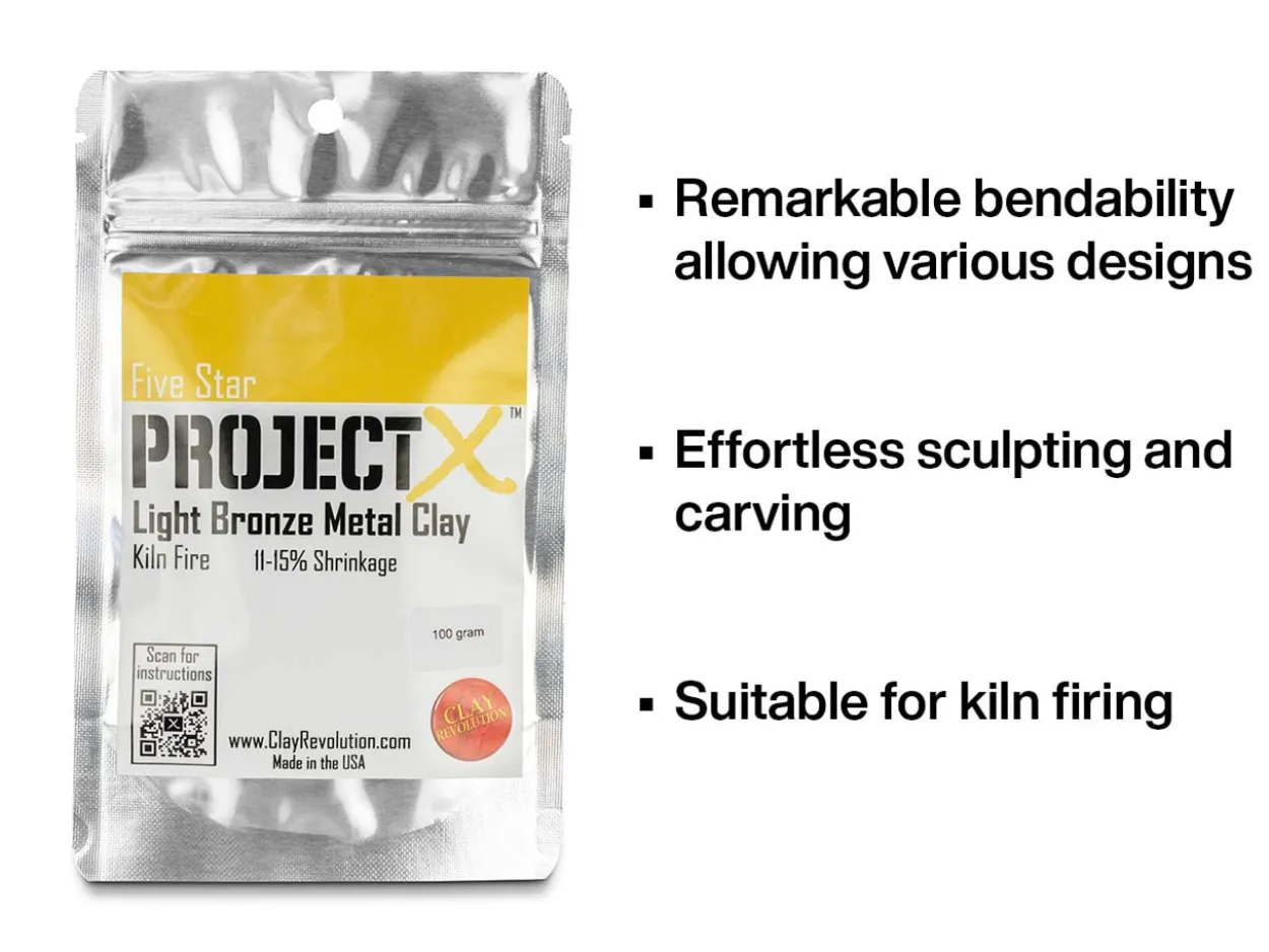 Project X Light Bronze Clay 100g