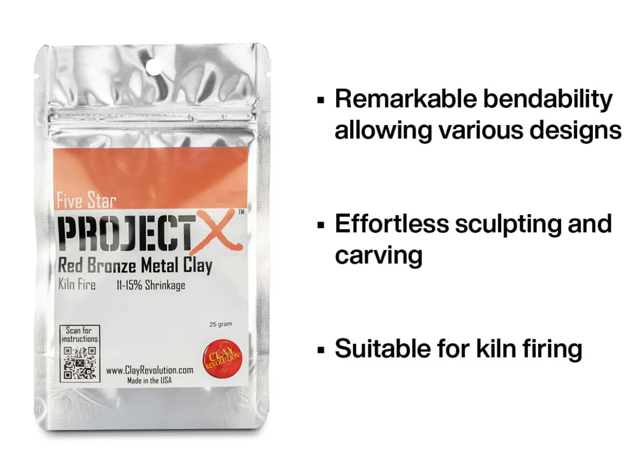 Project X Red Bronze Clay 25g