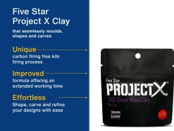 Project X .960 Sterling Silver Clay 25g