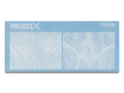 Project X Texture Mat, Geometrical Floral, Dual Texture